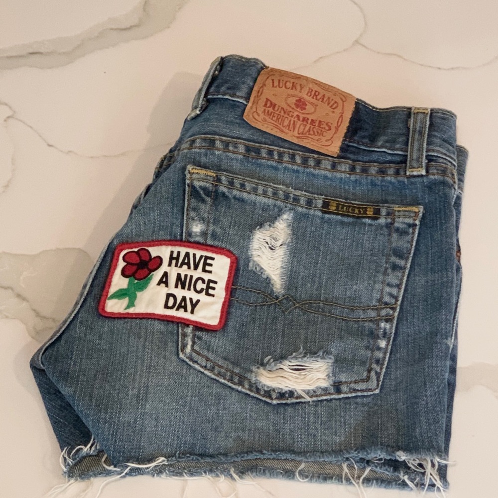Lucky Brand denim cut-off shorts